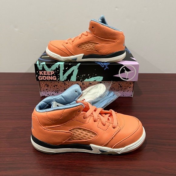 Jordan x DJ Khaled, Toddler Jordan 5, DV4981 641, Keep Going - Picture 11 of 16